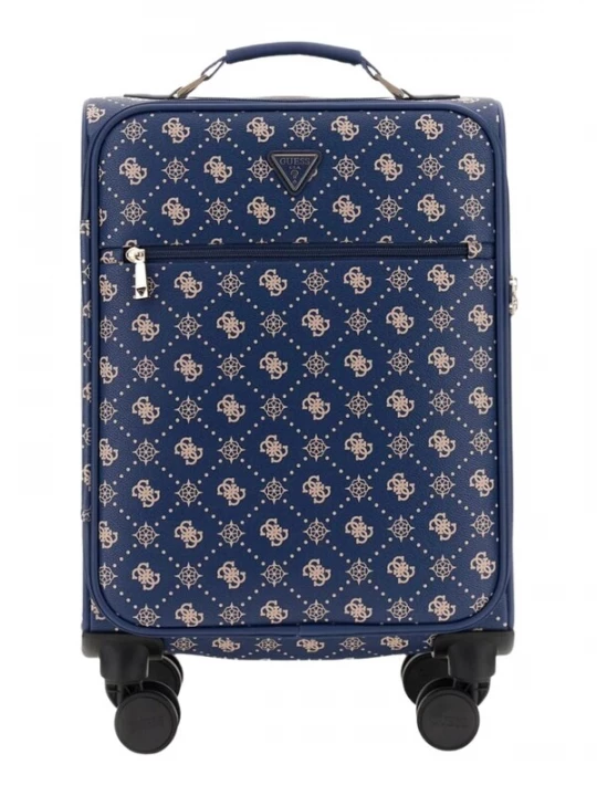 Foto van product GUESS Koffer 'Guess Valise Silia Navy Logo Trolley' blauw