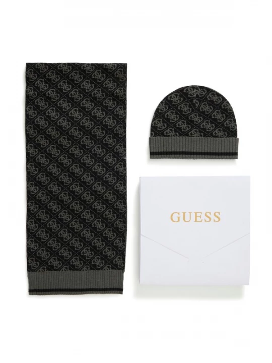 Foto van product GUESS Muts grijs / zwart