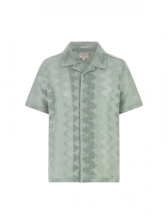 Foto van product GUESS Overhemd 'Lattice' groen