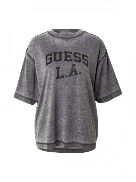 Foto van product GUESS Oversized shirt zwart