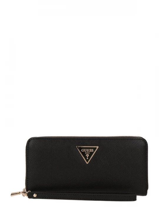Foto van product GUESS Portemonnee 'LAUREL II SLG LARGE ZIP AROUND' zwart