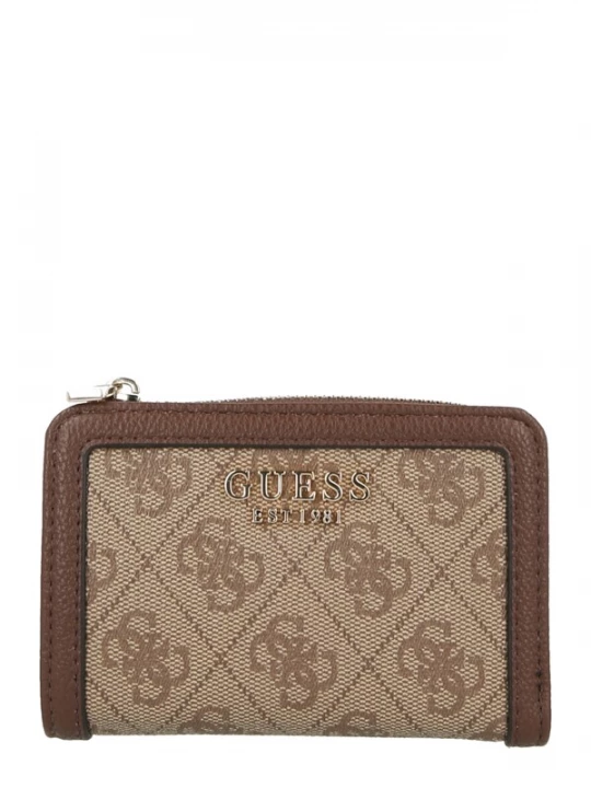 Foto van product GUESS Portemonnee 'LINDSEY' bruin / brokaat