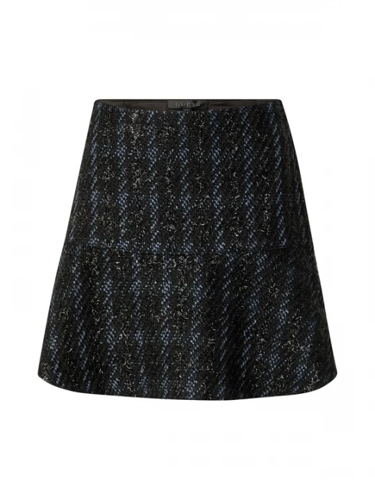 Foto van product GUESS Rok 'ANDIE' opaal / zwart / zilver