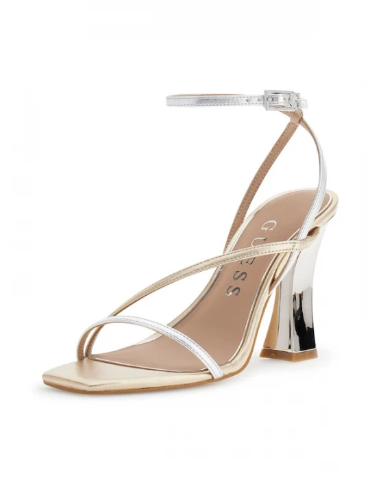 Foto van product GUESS Sandalen met riem 'Radory' goud / zilver