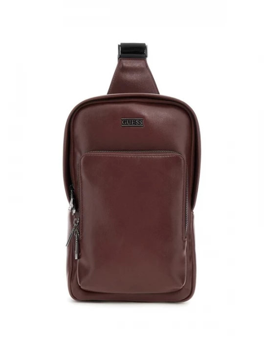 Foto van product GUESS Schoudertas 'Boston' kastanjebruin
