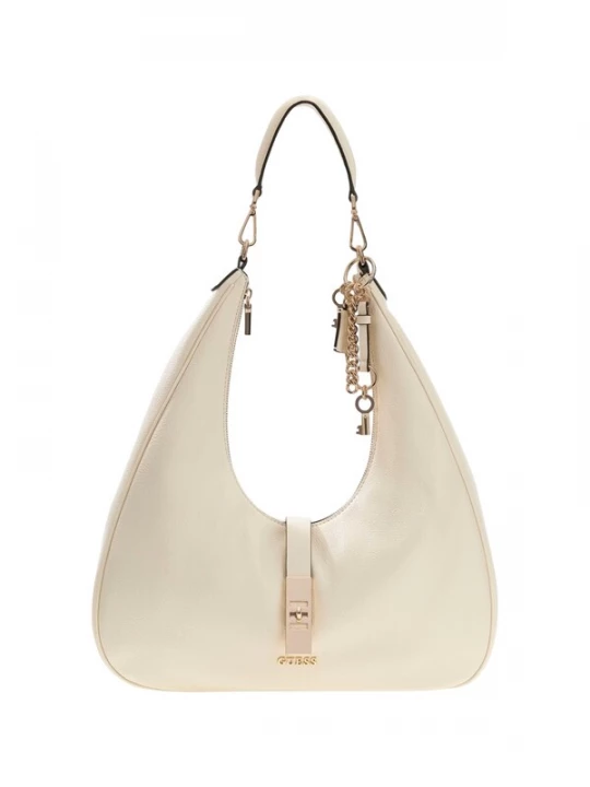 Foto van product GUESS Schoudertas 'Brooke Hobo' crème