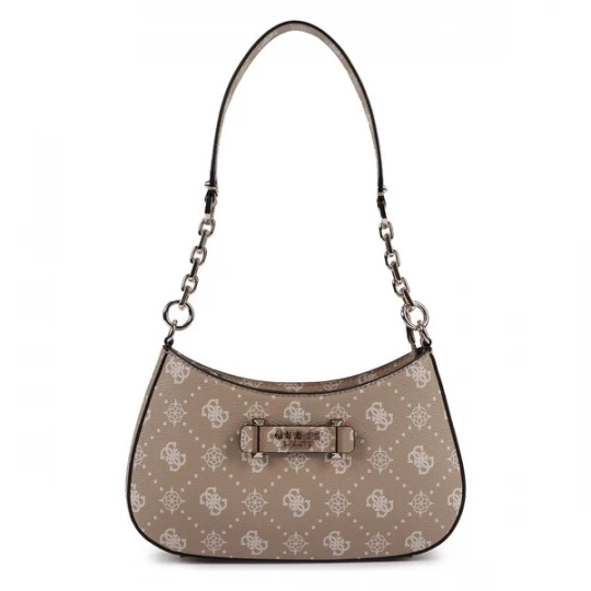 Foto van product GUESS Schoudertas 'Carrie' donkerbeige