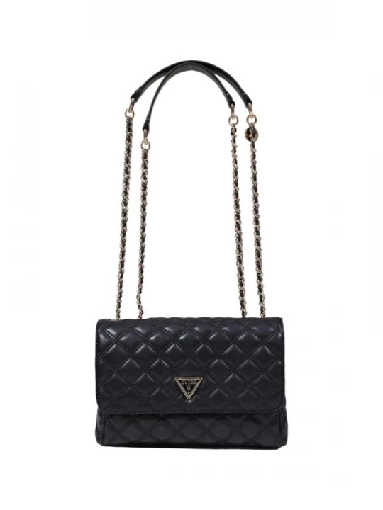 Foto van product GUESS Schoudertas 'GIULLY II 2 COMP CNVRTBLE FLAP HWQG96 73200' zwart