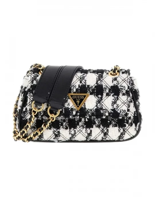 Foto van product GUESS Schoudertas 'Guess Sac Bandoulière Spark Micro Mini Black Multi' zwart