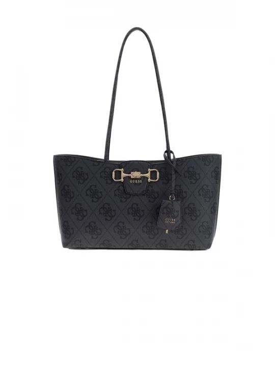 Foto van product GUESS Schoudertas 'JANIE LOGO CARRYALL' donkergrijs