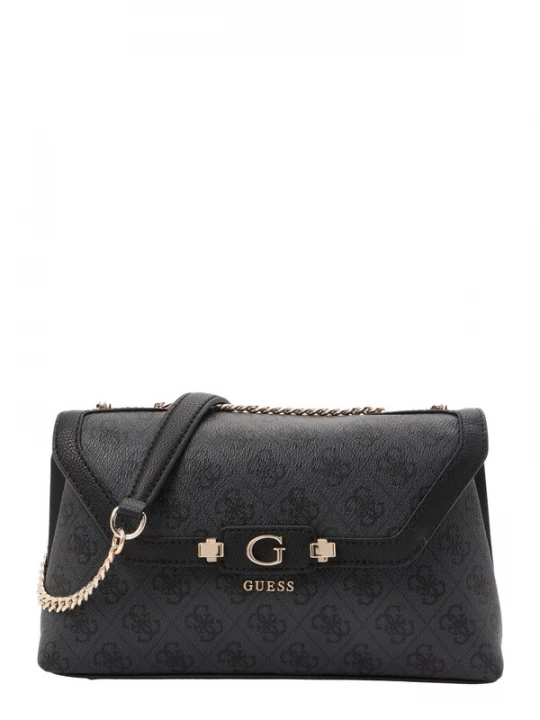 Foto van product GUESS Schoudertas 'Lindsey' donkergrijs / zwart