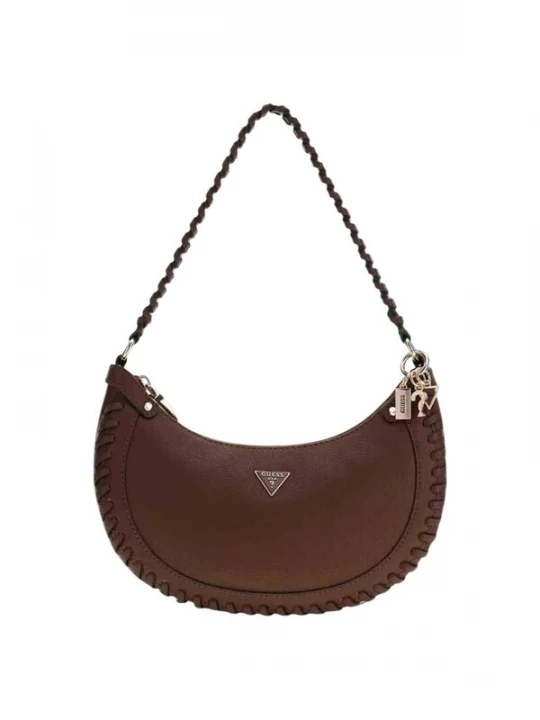Foto van product GUESS Schoudertas 'LUCCI GIRLFRIEND SAT HWBG97 50010' chocoladebruin