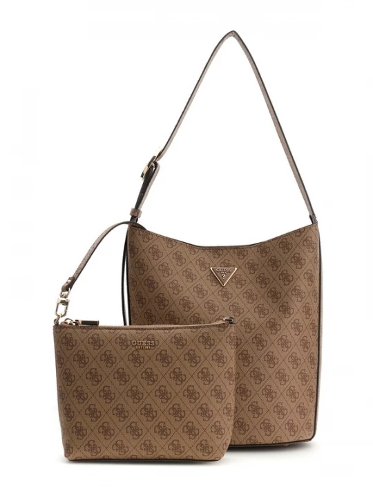 Foto van product GUESS Schoudertas 'Meridian II' bruin / cappuccino