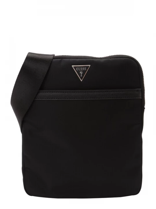 Foto van product GUESS Schoudertas 'MILANO CROSSBODY FLAT' zwart