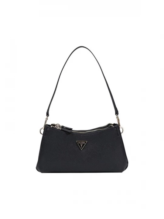 Foto van product GUESS Schoudertas 'NOELLE II 3 COMP SHLDR XBODY HWZG96 72730' zwart