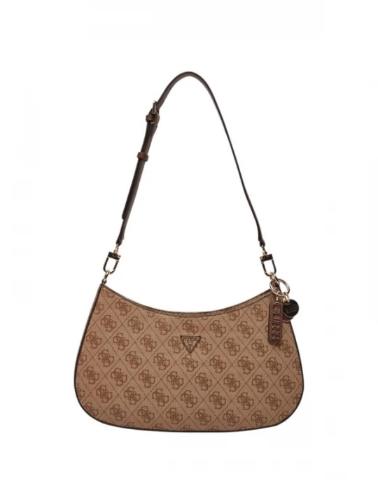 Foto van product GUESS Schoudertas 'NOELLE II TOP ZIP SHOULDER BAG HWBG96 72180' crème