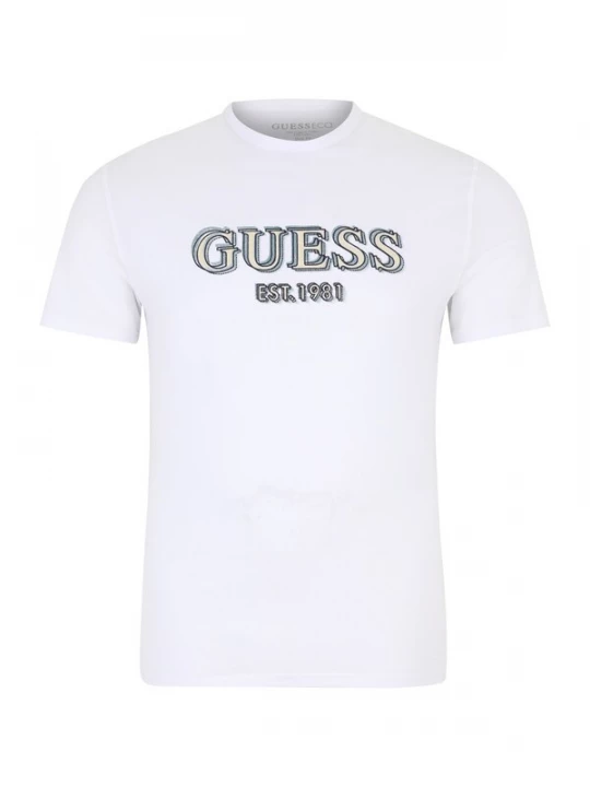 Foto van product GUESS Shirt beige / zwart / wit