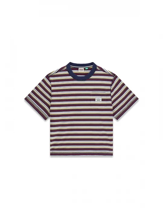 Foto van product GUESS Shirt blauw / geel / donkerrood / wit