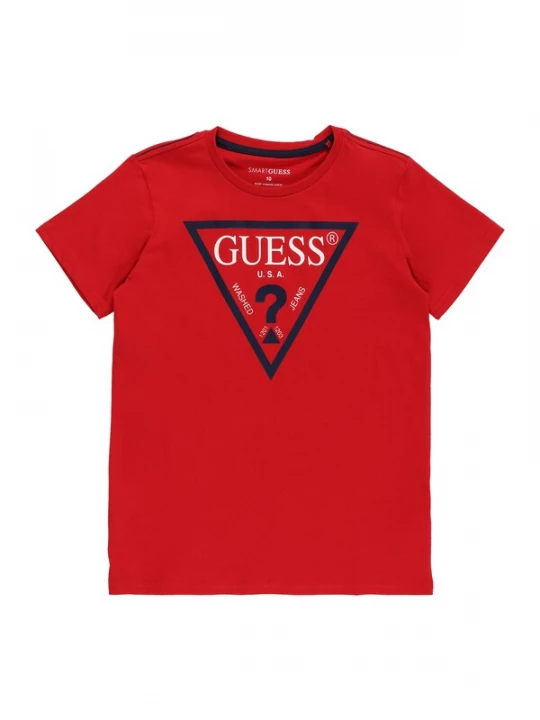 Foto van product GUESS Shirt blauw / rood / wit