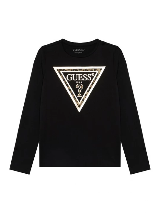 Foto van product GUESS Shirt cappuccino / mokka / zwart / offwhite