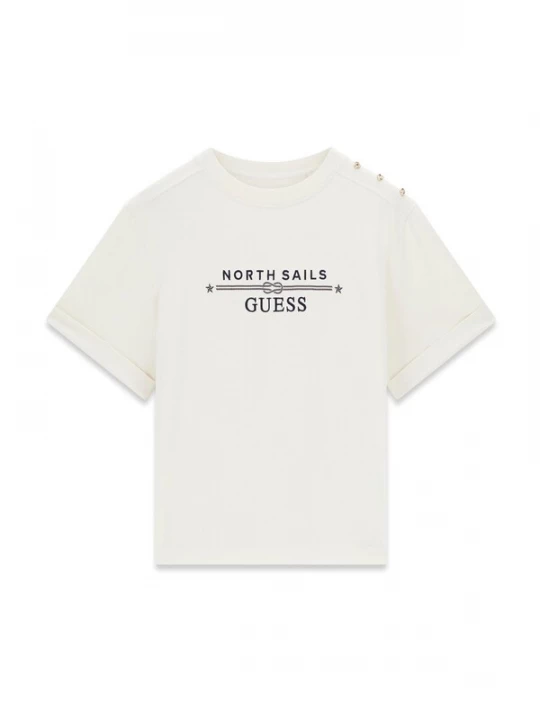 Foto van product GUESS Shirt crème / zwart
