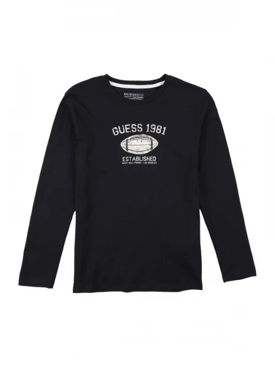 Foto van product GUESS Shirt donkerblauw / wolwit