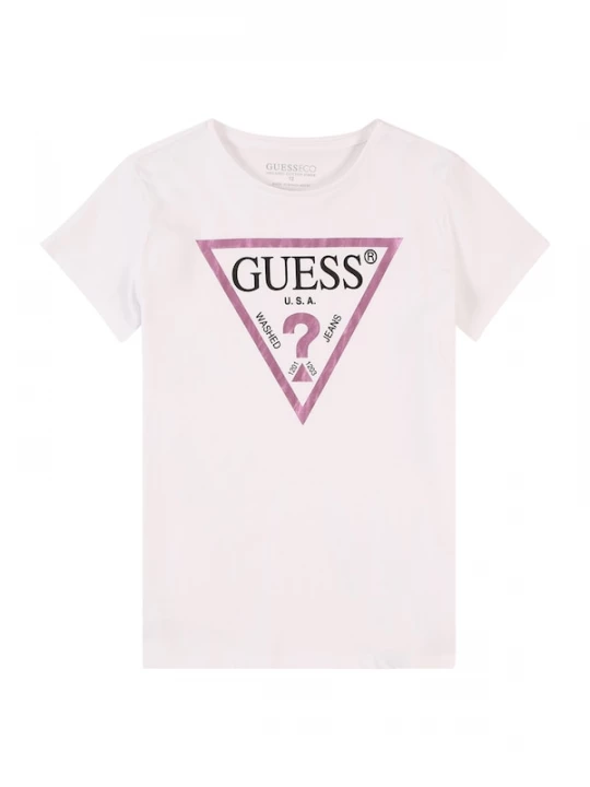 Foto van product GUESS Shirt eosine / zwart / offwhite
