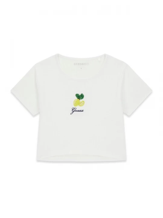 Foto van product GUESS Shirt marine / geel / donkergroen / wit