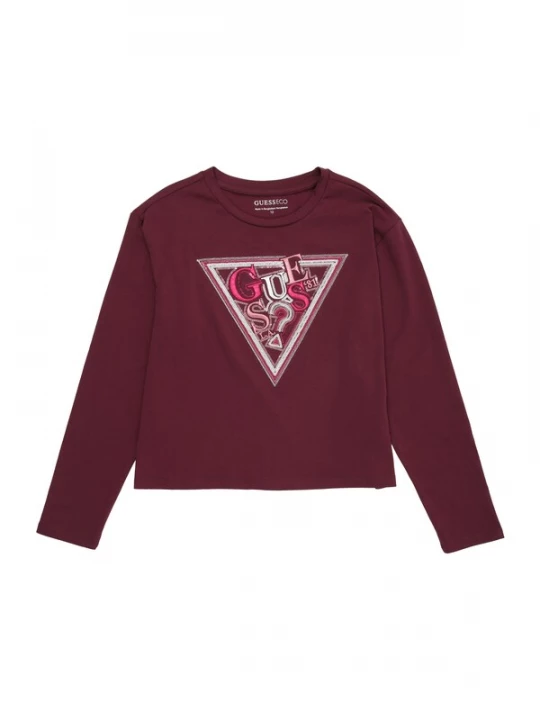 Foto van product GUESS Shirt 'Midi' gemengde kleuren / wijnrood