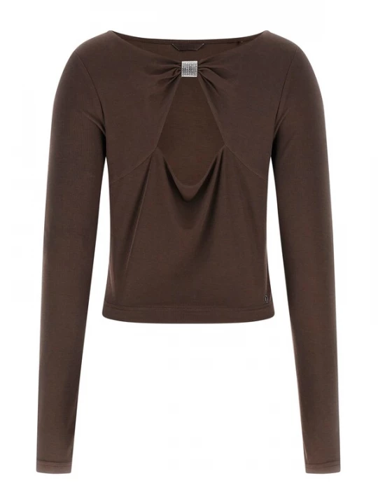 Foto van product GUESS Shirt 'MILENA' donkerbruin