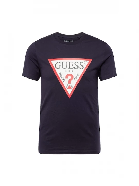 Foto van product GUESS Shirt navy / rood / wit