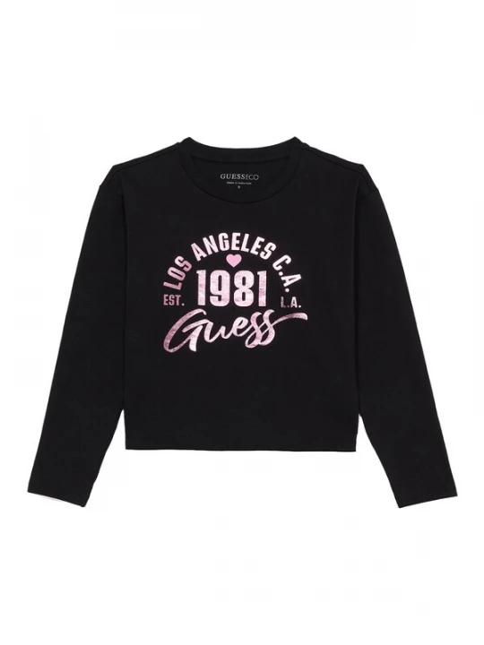 Foto van product GUESS Shirt pink / zwart