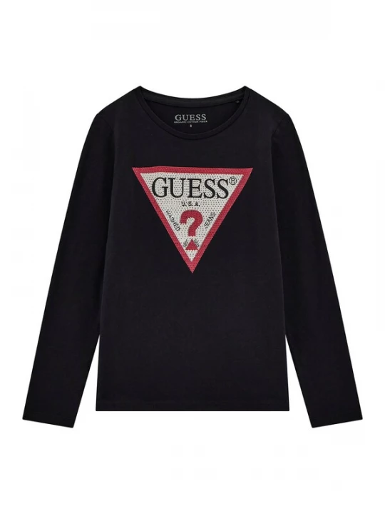 Foto van product GUESS Shirt rood / zwart / wit