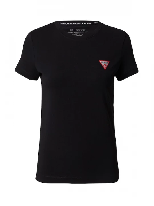Foto van product GUESS Shirt rood / zwart / zilver