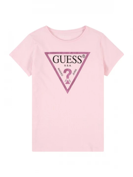 Foto van product GUESS Shirt rosa / donkerroze / zwart