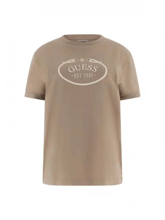Foto van product GUESS Shirt 'ROSALBA' taupe / greige