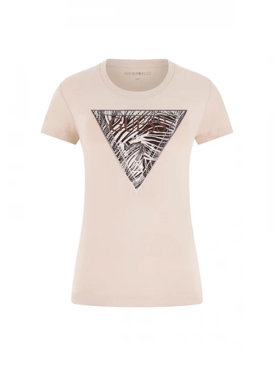 Foto van product GUESS Shirt taupe / bruin / zwart