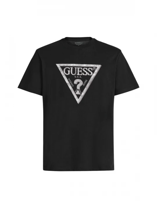 Foto van product GUESS Shirt taupe / zwart / wit