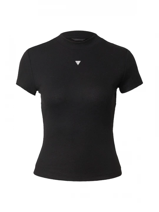 Foto van product GUESS Shirt 'TINA' zwart / zilver
