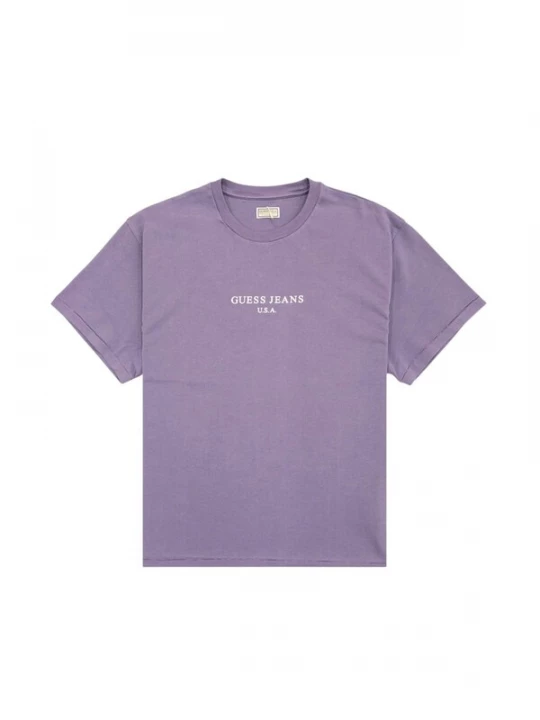 Foto van product GUESS Shirt 'Vintage Logo' lila / wit