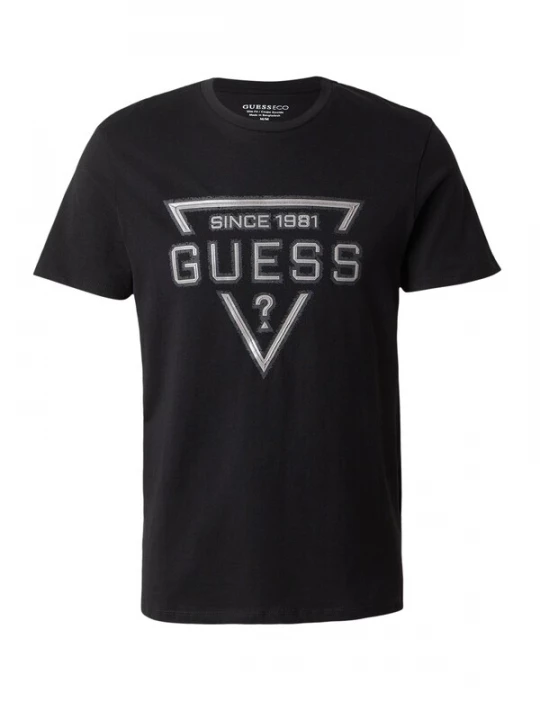 Foto van product GUESS Shirt zilvergrijs / zwart