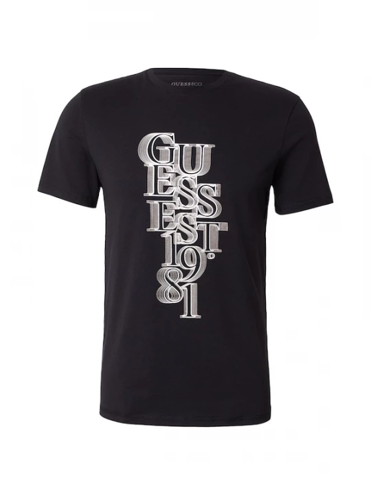 Foto van product GUESS Shirt zwart / wit