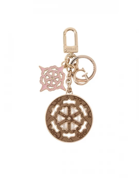 Foto van product GUESS Sleutelhanger 'ELLA' goud / rosa