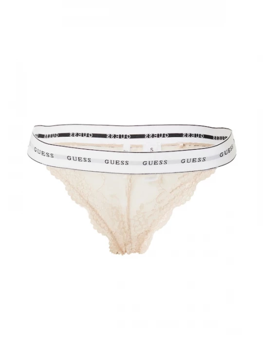Foto van product GUESS Slip beige / zwart / wit