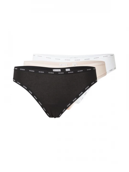 Foto van product GUESS Slip ecru / zwart / wit