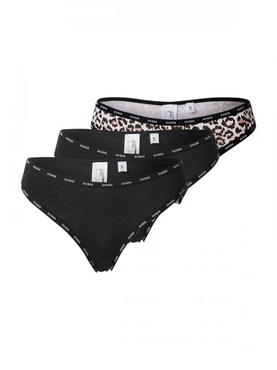 Foto van product GUESS Slip rosa / zwart / wit