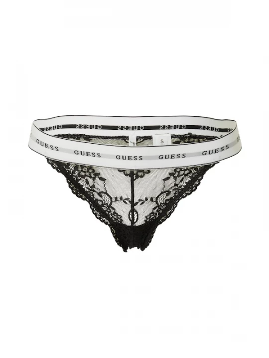 Foto van product GUESS Slip zwart / wit