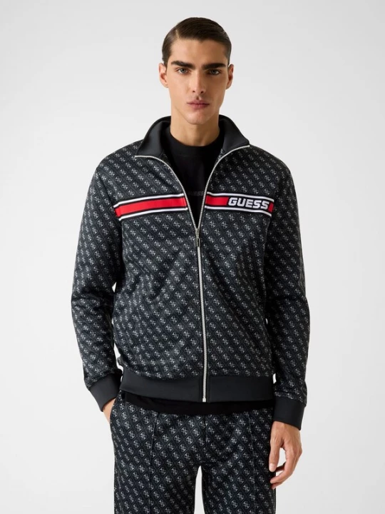 Foto van product GUESS Sportsweatvest rood / zwart / wit