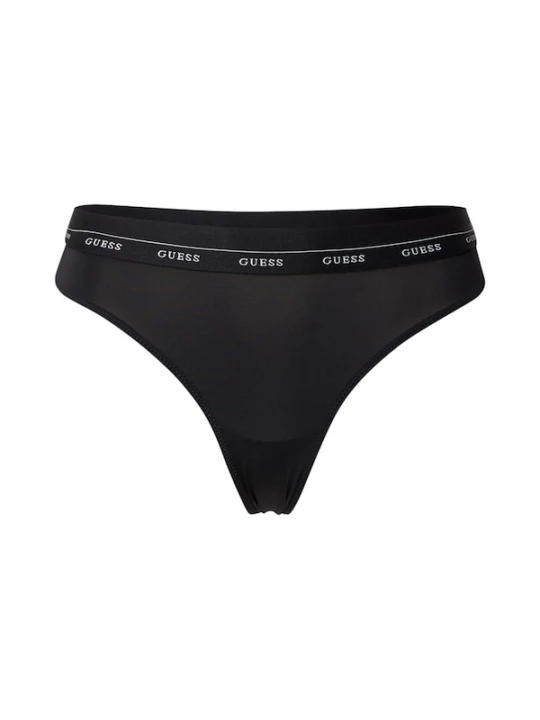 Foto van product GUESS String 'JANE' zwart / wit
