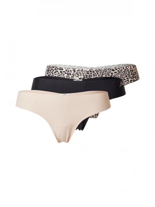 Foto van product GUESS String lichtbruin / goud / zwart
